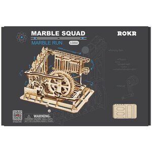Marble Squad ROKR LG502 Wooden Marble Run Kit New/Sealed